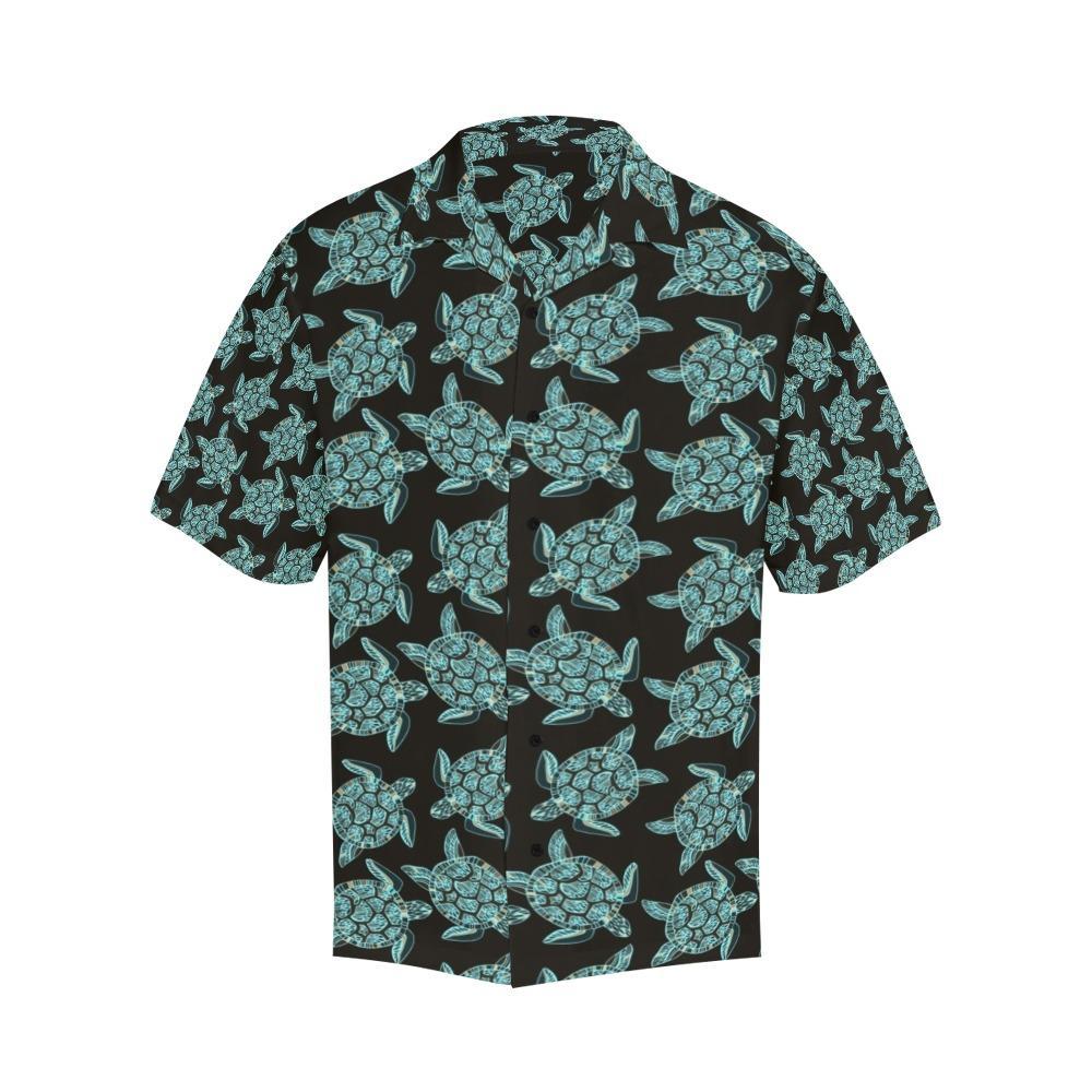 Sea Turtle Print Design Hawaiian Shirt