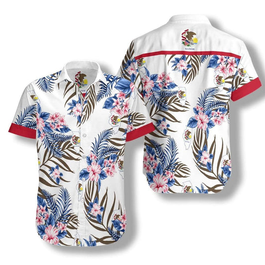 Hawaiian Aloha Shirts Illinois Proud