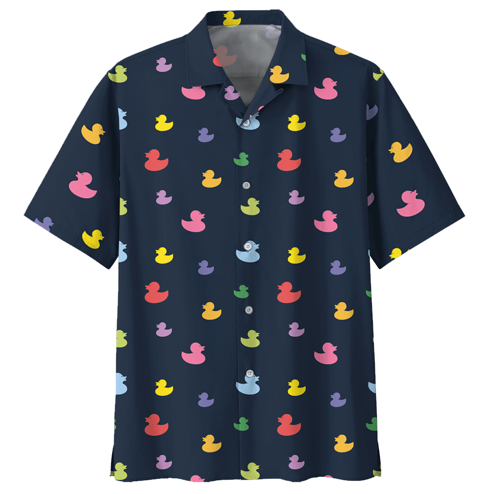 Duck  Blue Nice Design Unisex Hawaiian Shirt For Men And Women Dhc17063646