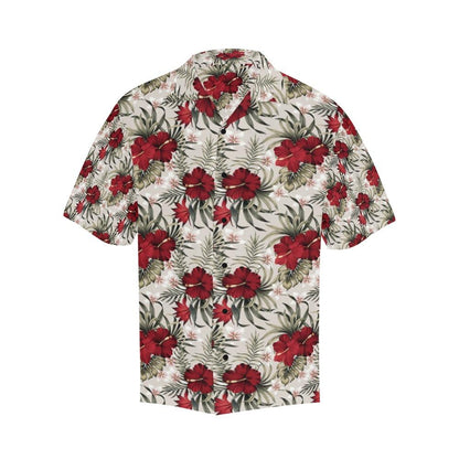 Hibiscus Print Design Hawaiian Shirt