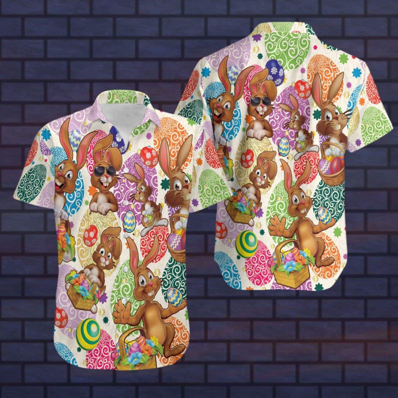 Hawaiian Aloha Shirts The Spirit Of Easter #240221L