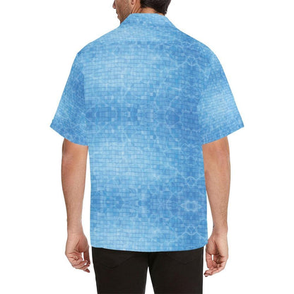 Swimming Pool Print Design Hawaiian Shirt