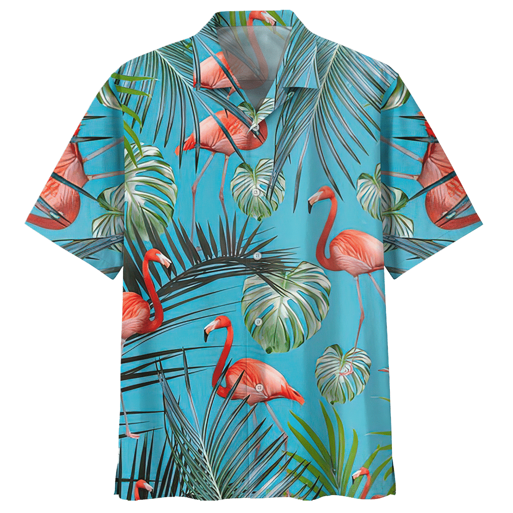 Flamingo Hawaiian Shirt Azs015