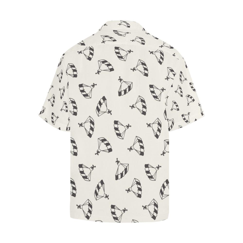 Skydiver Print Design Hawaiian Shirt