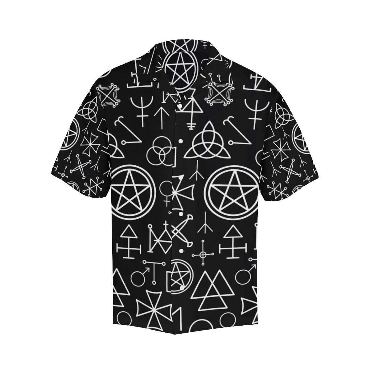 Pentagram Pattern Print Design A Hawaiian Shirt