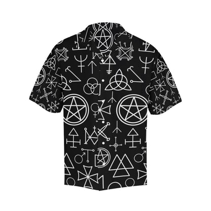 Pentagram Pattern Print Design A Hawaiian Shirt