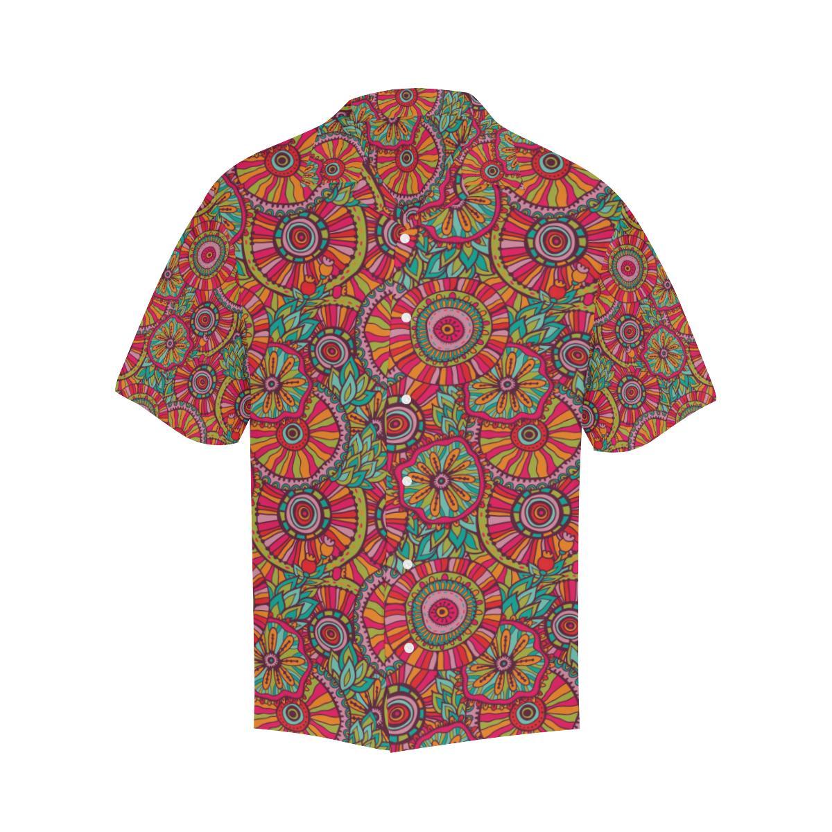 Boho Pattern Print Design Hawaiian Shirt