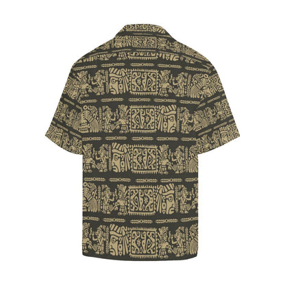 Mayan Pattern Print Design Hawaiian Shirt