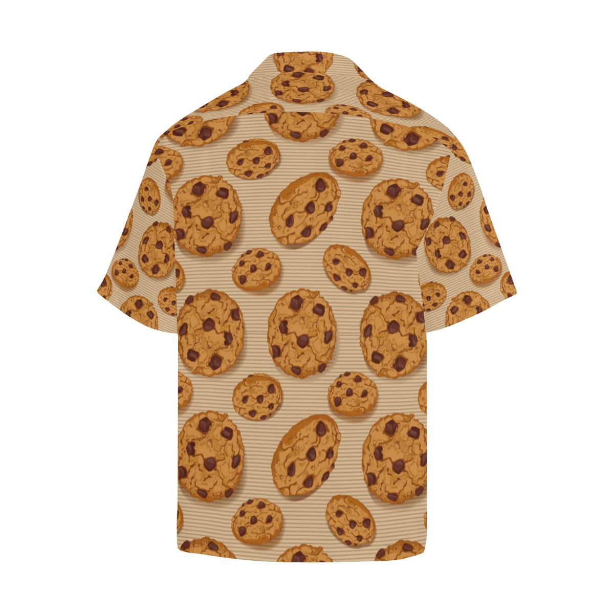 Cookie Pattern Mens All Over Print Hawaiian Shirt