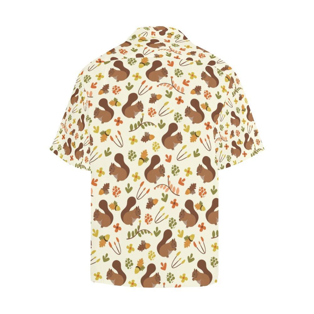 Squirrel Print Design 0 Hawaiian Shirt