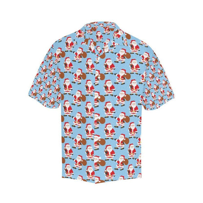 Santa Christmas Themed Print Design Lks3 Hawaiian Shirt