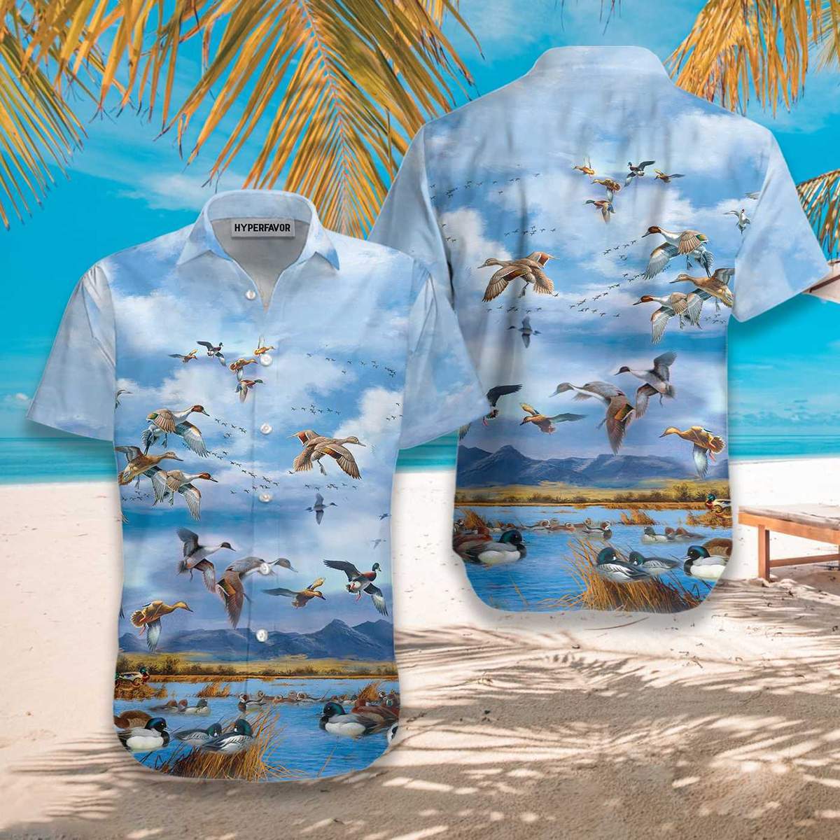 Wild Ducks Keep Your Freedom Hawaiian Shirt | For Men &amp;amp; Women | Adult | Hw7787