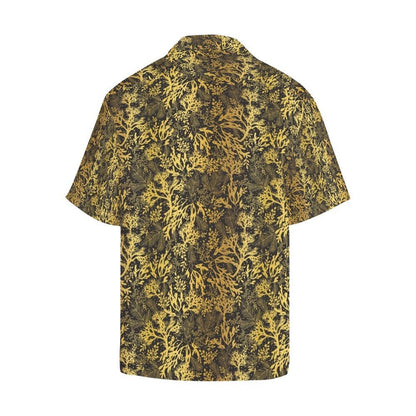Seaweed Print Design Hawaiian Shirt