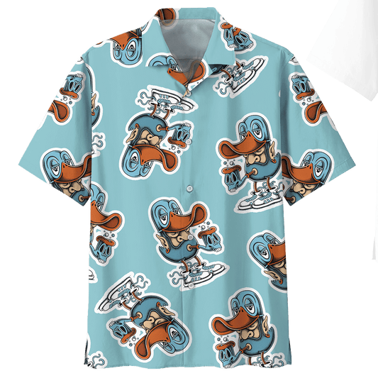 Duck  Blue Amazing Design Unisex Hawaiian Shirt For Men And Women Dhc17063605