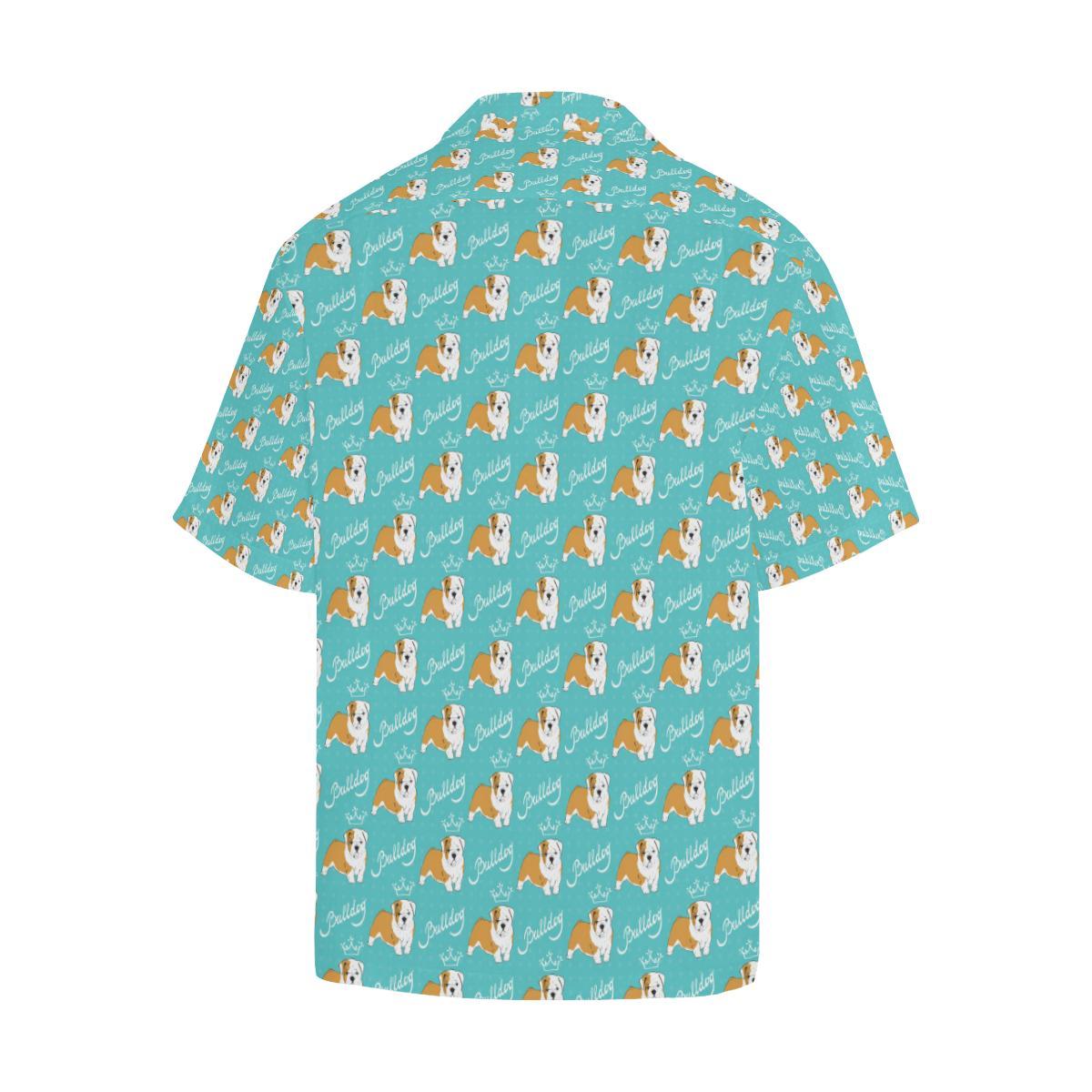 Bulldogs Pattern Print Design Hawaiian Shirt