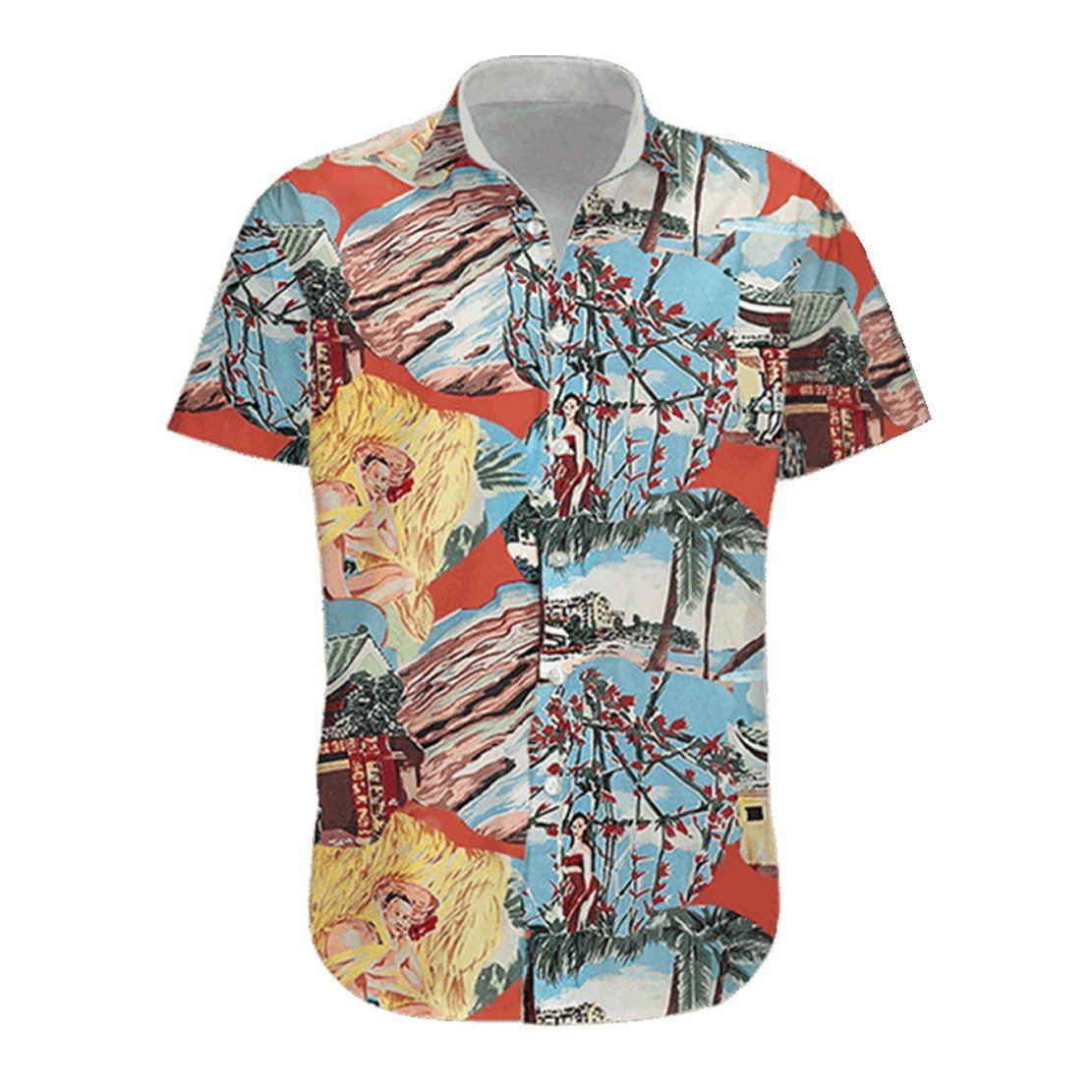  3D Jim Carrey In Ace Ventura Pet Detective Hawaii Shirt