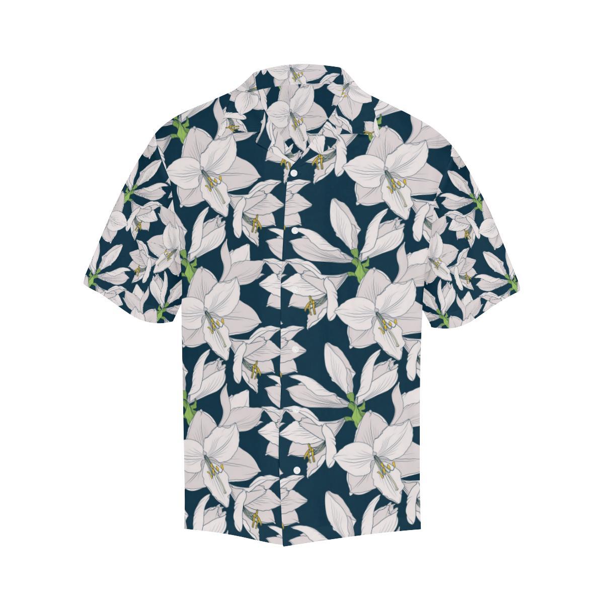 Amaryllis Pattern Print Design Hawaiian Shirt