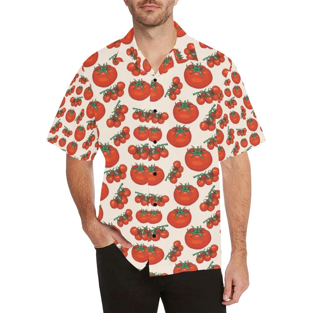 Tomato Print Design Hawaiian Shirt