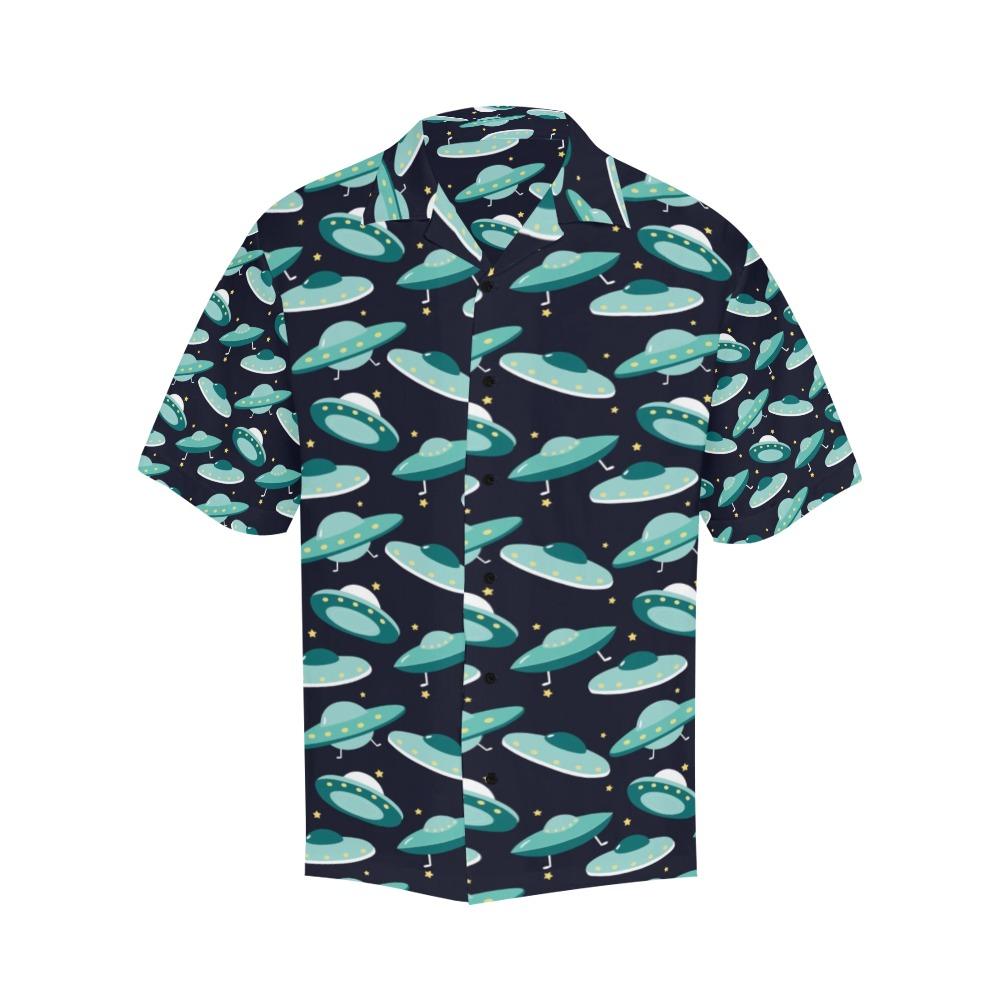Ufo Print Design Hawaiian Shirt