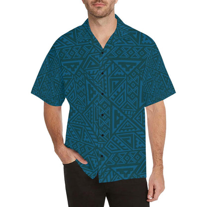 Maori Pattern Print Design Hawaiian Shirt