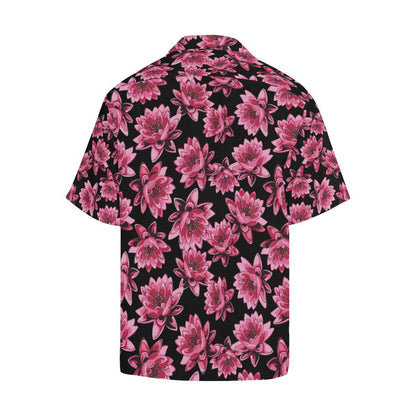 Lotus Pattern Print Design Hawaiian Shirt