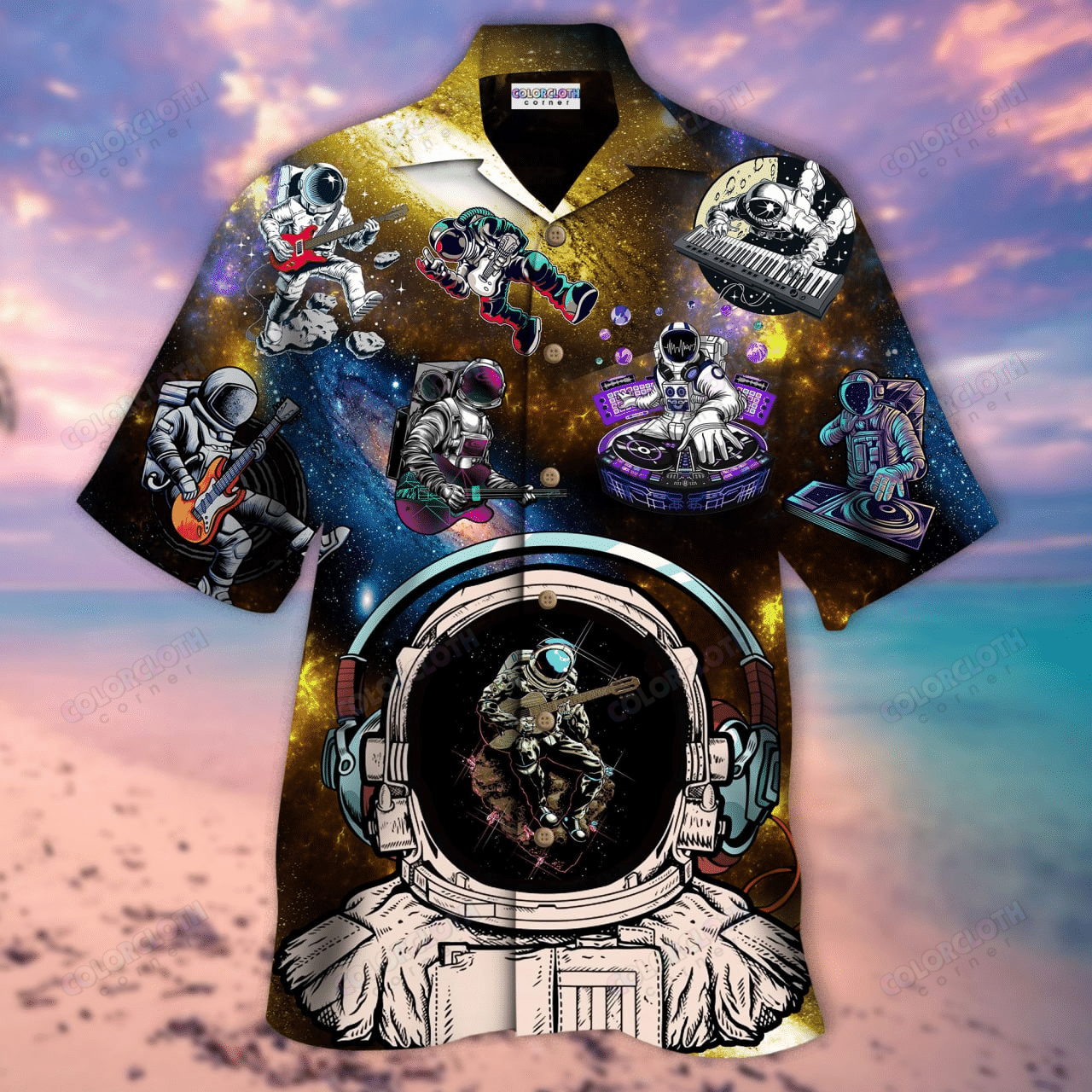 Music Space Hawaiian Shirt | For Men & Women | Adult | HW5336