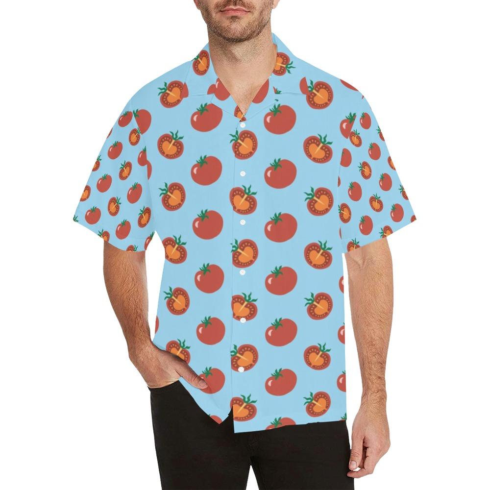 Tomato Print Design Hawaiian Shirt