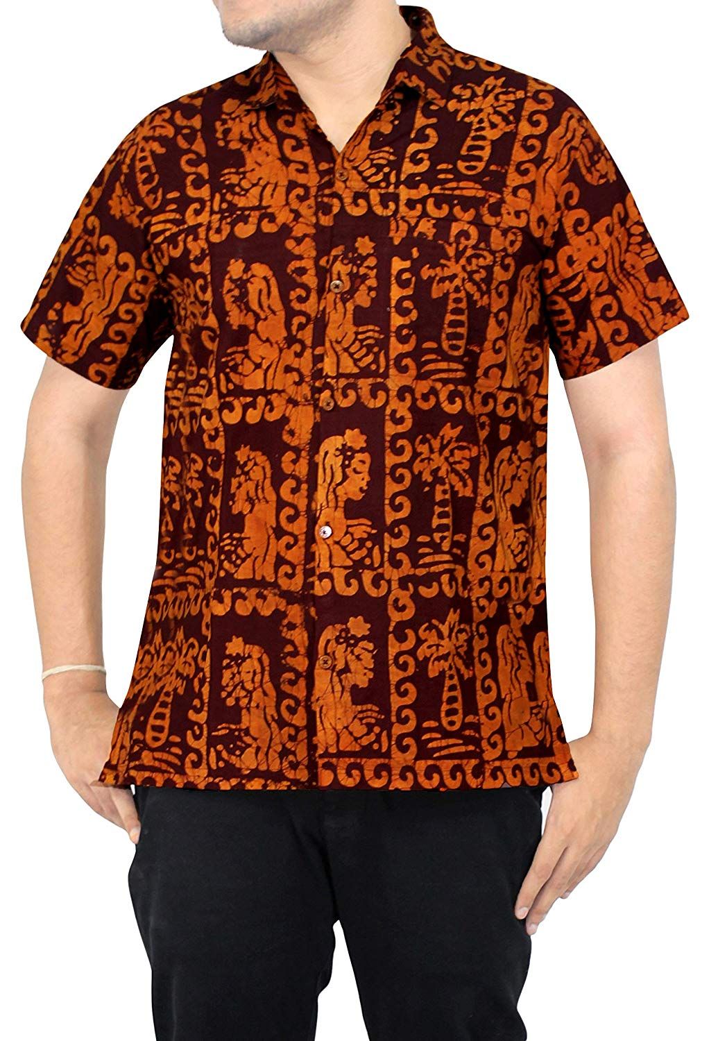 Abstract Orange Unique Design Hawaiian Shirt Dhc18061679