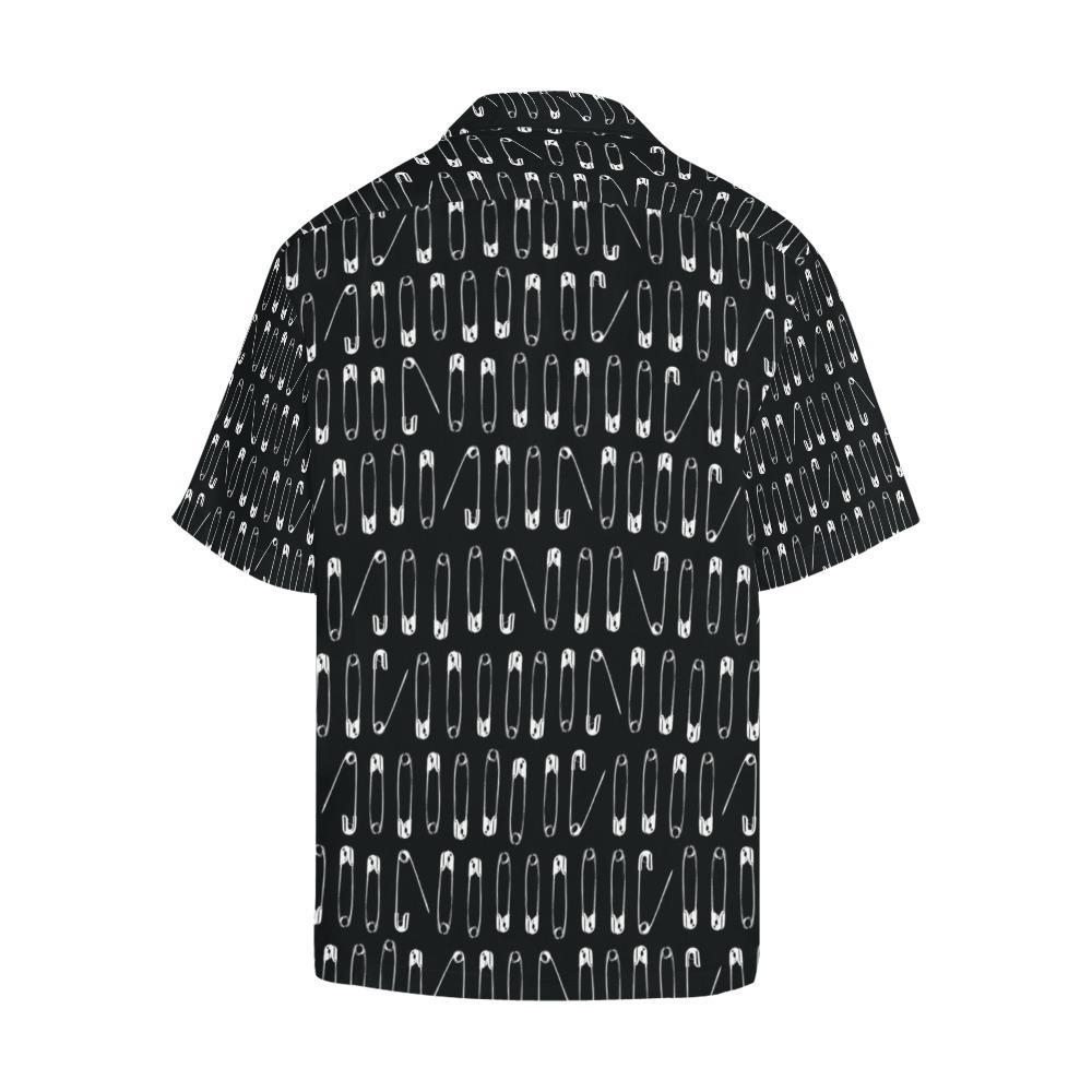 Safety Pin Print Design Hawaiian Shirt