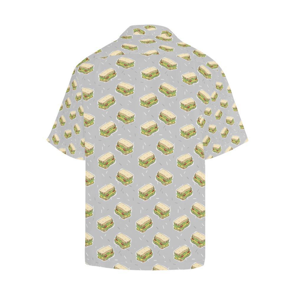 Sandwich Print Design Hawaiian Shirt