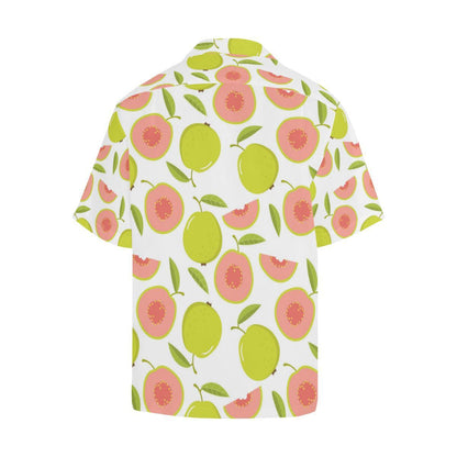 Guava Pattern Mens All Over Print Hawaiian Shirt