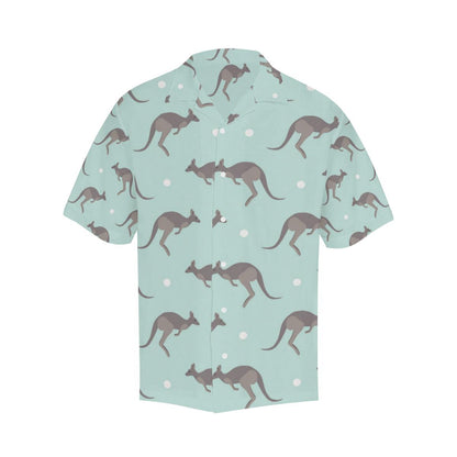 Kangaroos Pattern Print Design Hawaiian Shirt