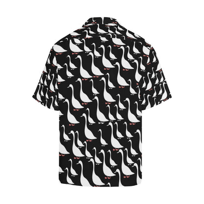 Goose Pattern Print Design Hawaiian Shirt