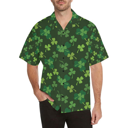 Irish Pattern Print Design Hawaiian Shirt
