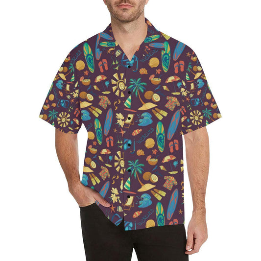 Aloha Hawaii Pattern Print Design Hawaiian Shirt