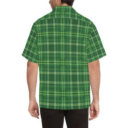 Irish Plaid Pattern Print Design Hawaiian Shirt