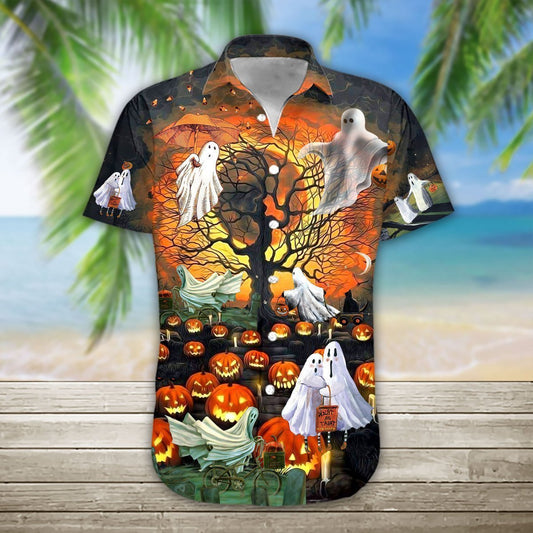 Boo Halloween Hawaiian Shirt | For Men & Women | Adult | HW8840