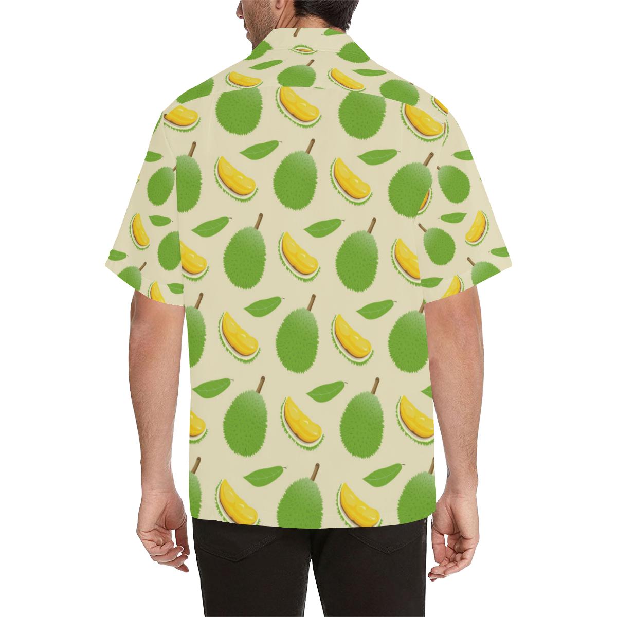 Durian Pattern Mens All Over Print Hawaiian Shirt