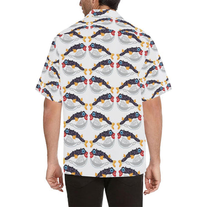 Fugu Pattern Print Design Hawaiian Shirt