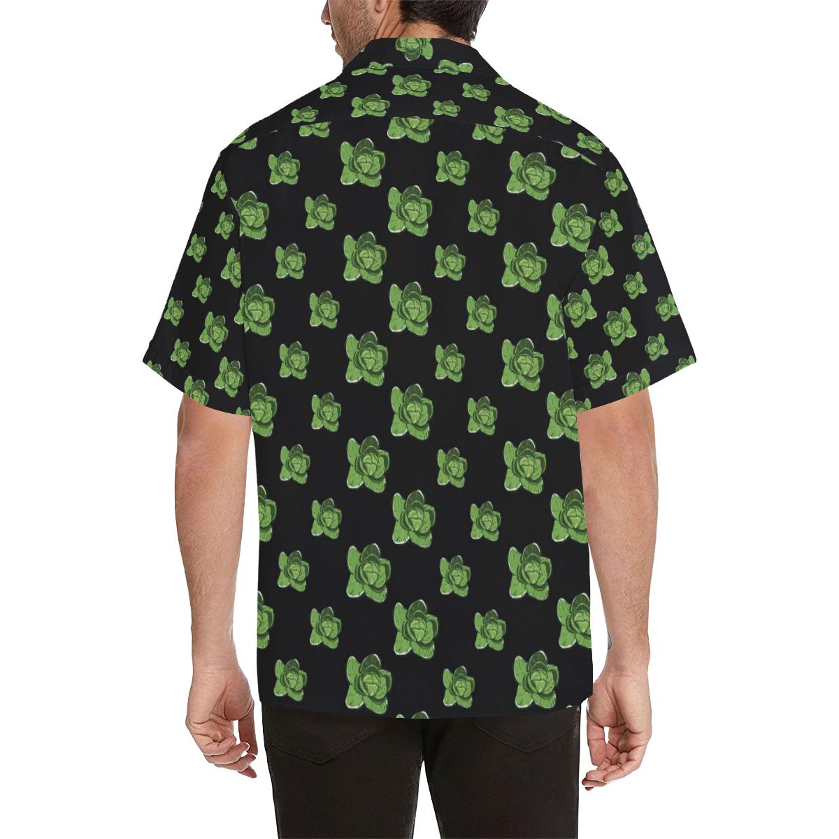 Cabbage Pattern Print Design Hawaiian Shirt