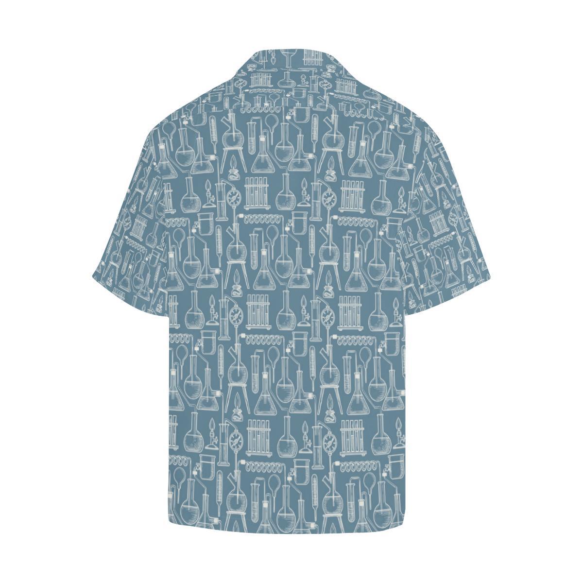 Chemical Pattern Print Design Hawaiian Shirt