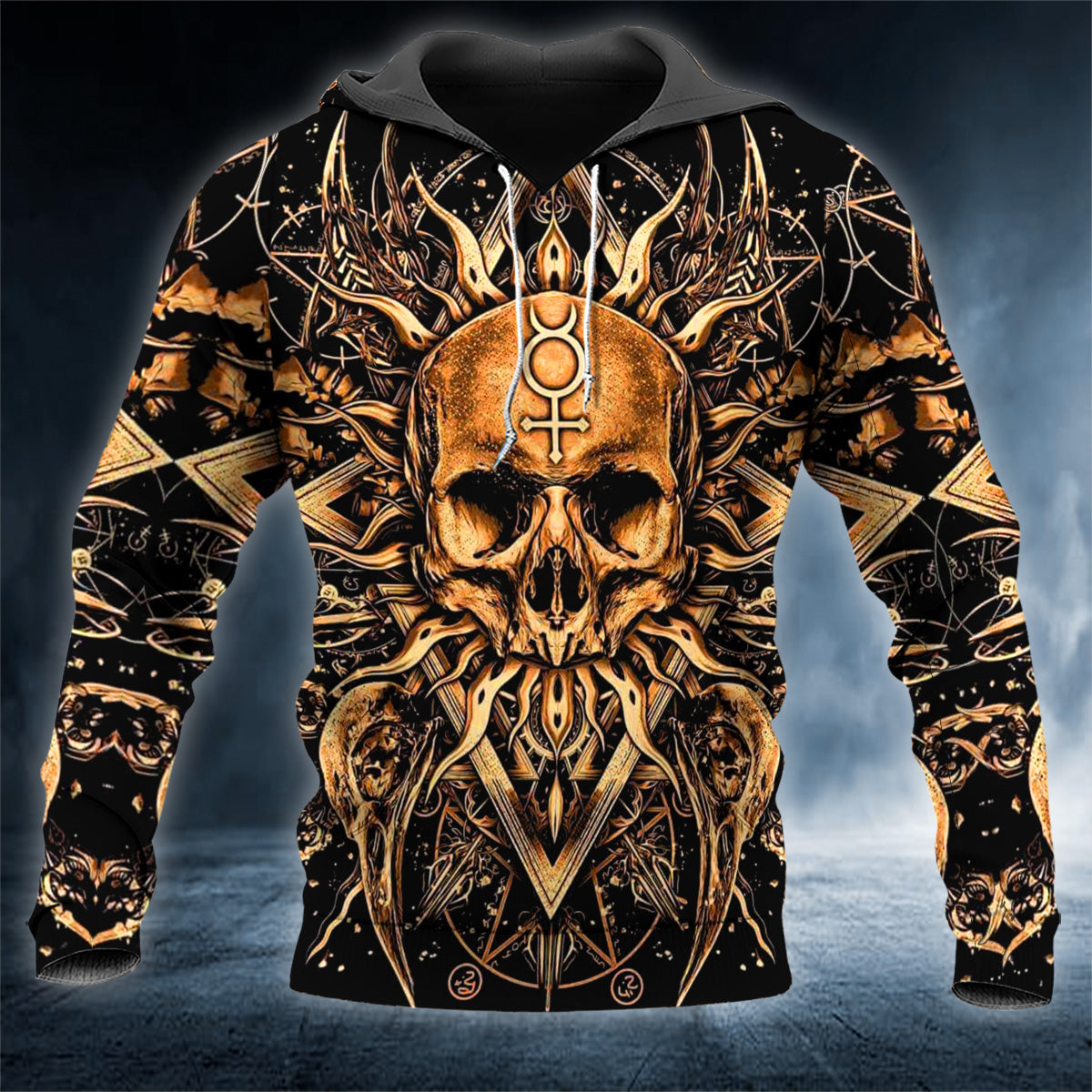 Tentacle Skull 3D All Over Printed Unisex Hoodie US Size