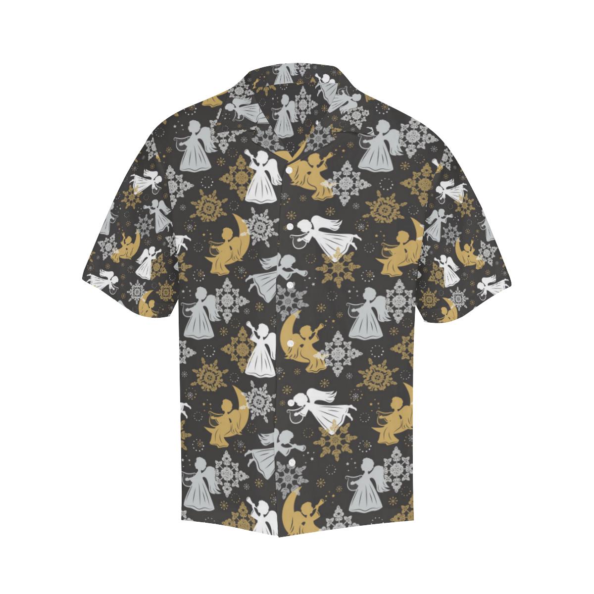 Angel Pattern Print Design Hawaiian Shirt