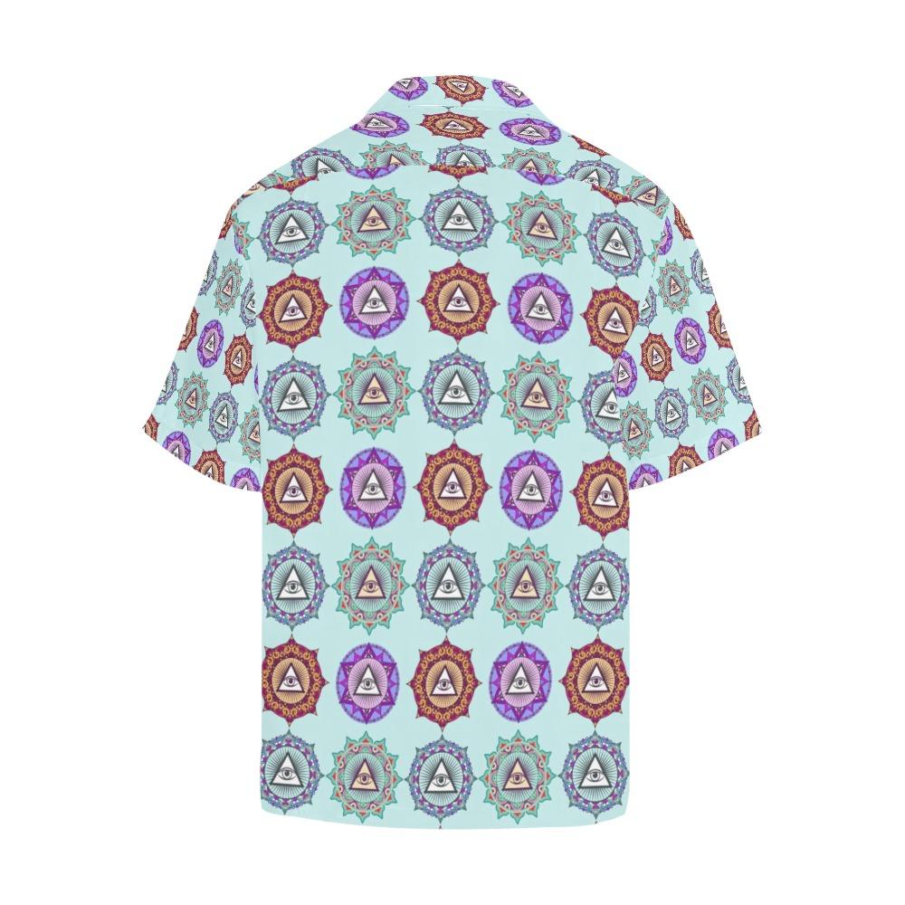 Third Eye Print Design Hawaiian Shirt