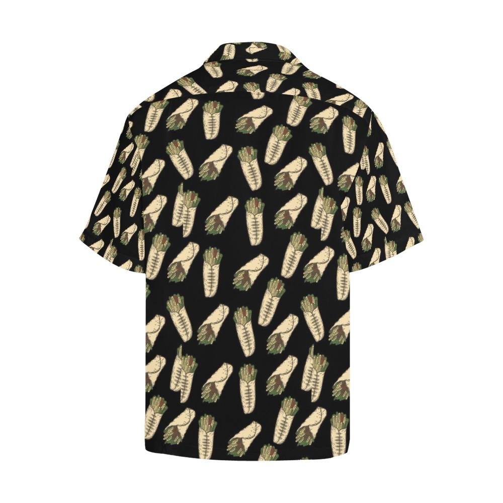 Burrito Print Design Hawaiian Shirt