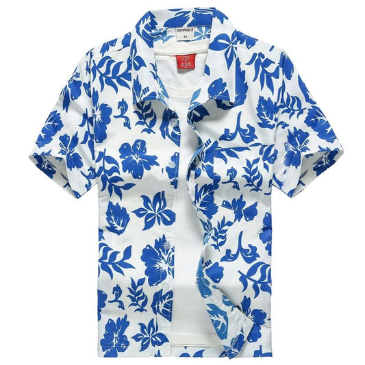 Flowers  White High Quality Unisex Hawaiian Shirt For Men And Women Dhc17064200