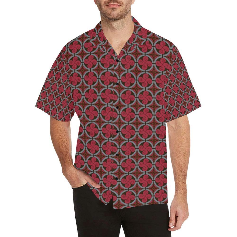 Vikings Print Design Hawaiian Shirt