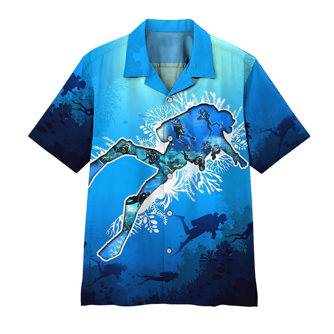  3D Scuba Diving Hawaii Shirt