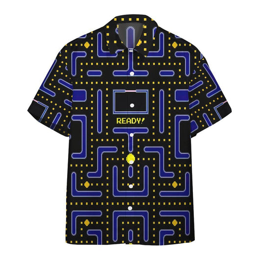  3D Pacman Gameplay Hawaii Shirt