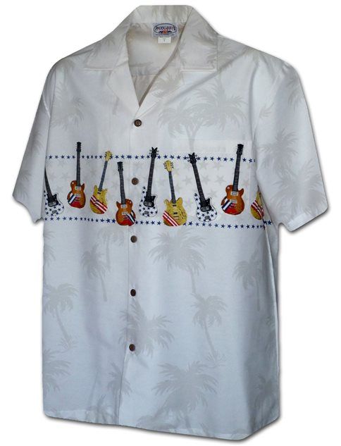 Guitars White Nice Design Hawaiian Shirt Dhc1806891